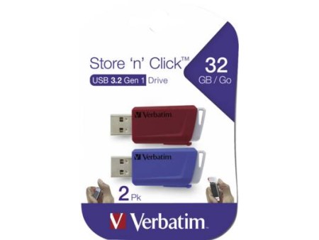 USB Drive 30 Store n click 2x 32GB